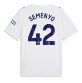 Manchester City Antoine Semenyo #42 Tredje trøje 2026-27 Kort ærmer