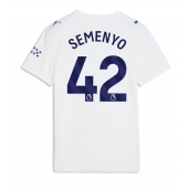 Manchester City Antoine Semenyo #42 Tredje trøje Dame 2026-27 Kort ærmer