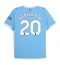 Manchester City Bernardo Silva #20 Hjemmebanetrøje 2025-26 Kort ærmer