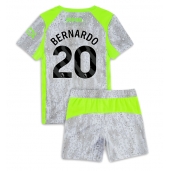 Manchester City Bernardo Silva #20 Tredje trøje Børn 2025-26 Kort ærmer (+ bukser)