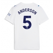 Manchester City Elliot Anderson #5 Tredje trøje Dame 2026-27 Kort ærmer