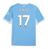 Manchester City Enzo Fernandez #17 Hjemmebanetrøje 2026-27 Kort ærmer