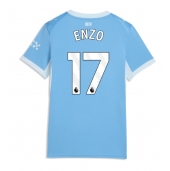 Manchester City Enzo Fernandez #17 Hjemmebanetrøje Dame 2026-27 Kort ærmer
