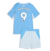 Manchester City Erling Haaland #9 Hjemmebanetrøje Børn 2026-27 Kort ærmer (+ bukser)