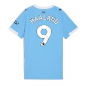 Manchester City Erling Haaland #9 Hjemmebanetrøje Dame 2025-26 Kort ærmer