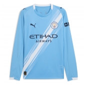 Manchester City Hjemmebanetrøje 2025-26 Lange ærmer