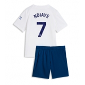 Manchester City Iliman Ndiaye #7 Tredje trøje Børn 2026-27 Kort ærmer (+ bukser)