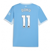 Manchester City Jeremy Doku #11 Hjemmebanetrøje 2026-27 Kort ærmer