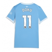 Manchester City Jeremy Doku #11 Hjemmebanetrøje Dame 2026-27 Kort ærmer