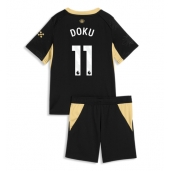 Manchester City Jeremy Doku #11 Udebanetrøje Børn 2026-27 Kort ærmer (+ bukser)