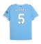 Manchester City John Stones #5 Hjemmebanetrøje 2025-26 Kort ærmer