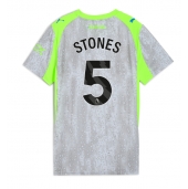 Manchester City John Stones #5 Tredje trøje Dame 2025-26 Kort ærmer