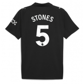 Manchester City John Stones #5 Udebanetrøje 2025-26 Kort ærmer