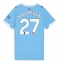 Manchester City Matheus Nunes #27 Hjemmebanetrøje Dame 2025-26 Kort ærmer