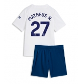 Manchester City Matheus Nunes #27 Tredje trøje Børn 2026-27 Kort ærmer (+ bukser)