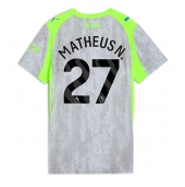 Manchester City Matheus Nunes #27 Tredje trøje Dame 2025-26 Kort ærmer