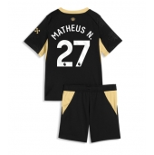 Manchester City Matheus Nunes #27 Udebanetrøje Børn 2026-27 Kort ærmer (+ bukser)