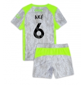 Manchester City Nathan Ake #6 Tredje trøje Børn 2025-26 Kort ærmer (+ bukser)