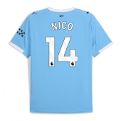 Manchester City Nico Gonzalez #14 Hjemmebanetrøje 2025-26 Kort ærmer