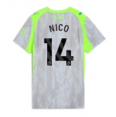 Manchester City Nico Gonzalez #14 Tredje trøje Dame 2025-26 Kort ærmer