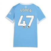 Manchester City Phil Foden #47 Hjemmebanetrøje Dame 2026-27 Kort ærmer