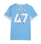 Manchester City Phil Foden #47 Hjemmebanetrøje Dame 2026-27 Kort ærmer