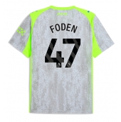 Manchester City Phil Foden #47 Tredje trøje 2025-26 Kort ærmer