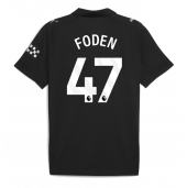 Manchester City Phil Foden #47 Udebanetrøje 2025-26 Kort ærmer