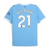 Manchester City Rayan Ait-Nouri #21 Hjemmebanetrøje 2025-26 Kort ærmer