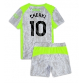 Manchester City Rayan Cherki #10 Tredje trøje Børn 2025-26 Kort ærmer (+ bukser)