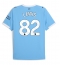 Manchester City Rico Lewis #82 Hjemmebanetrøje 2025-26 Kort ærmer