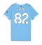 Manchester City Rico Lewis #82 Hjemmebanetrøje Dame 2025-26 Kort ærmer