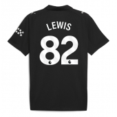 Manchester City Rico Lewis #82 Udebanetrøje 2025-26 Kort ærmer
