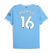 Manchester City Rodri Hernandez #16 Hjemmebanetrøje 2025-26 Kort ærmer