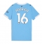 Manchester City Rodri Hernandez #16 Hjemmebanetrøje Dame 2025-26 Kort ærmer
