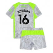 Manchester City Rodri Hernandez #16 Tredje trøje Børn 2025-26 Kort ærmer (+ bukser)