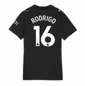 Manchester City Rodri Hernandez #16 Udebanetrøje Dame 2025-26 Kort ærmer