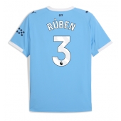 Manchester City Ruben Dias #3 Hjemmebanetrøje 2025-26 Kort ærmer