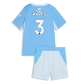 Manchester City Ruben Dias #3 Hjemmebanetrøje Børn 2026-27 Kort ærmer (+ bukser)