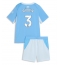 Manchester City Ruben Dias #3 Hjemmebanetrøje Børn 2026-27 Kort ærmer (+ bukser)