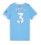 Manchester City Ruben Dias #3 Hjemmebanetrøje Dame 2025-26 Kort ærmer