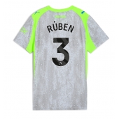 Manchester City Ruben Dias #3 Tredje trøje Dame 2025-26 Kort ærmer