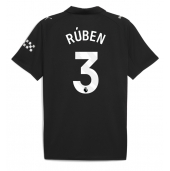 Manchester City Ruben Dias #3 Udebanetrøje 2025-26 Kort ærmer