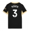 Manchester City Ruben Dias #3 Udebanetrøje Dame 2026-27 Kort ærmer
