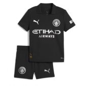 Manchester City Udebanetrøje Børn 2025-26 Kort ærmer (+ bukser)