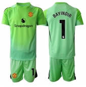 Manchester United Altay Bayindir #1 Målmand Tredje trøje Børn 2025-26 Kort ærmer (+ bukser)