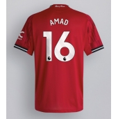 Manchester United Amad Diallo #16 Hjemmebanetrøje 2025-26 Kort ærmer