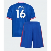 Manchester United Amad Diallo #16 Udebanetrøje Børn 2026-27 Kort ærmer (+ bukser)