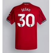 Manchester United Benjamin Sesko #30 Hjemmebanetrøje 2025-26 Kort ærmer