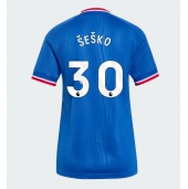 Manchester United Benjamin Sesko #30 Udebanetrøje Dame 2026-27 Kort ærmer